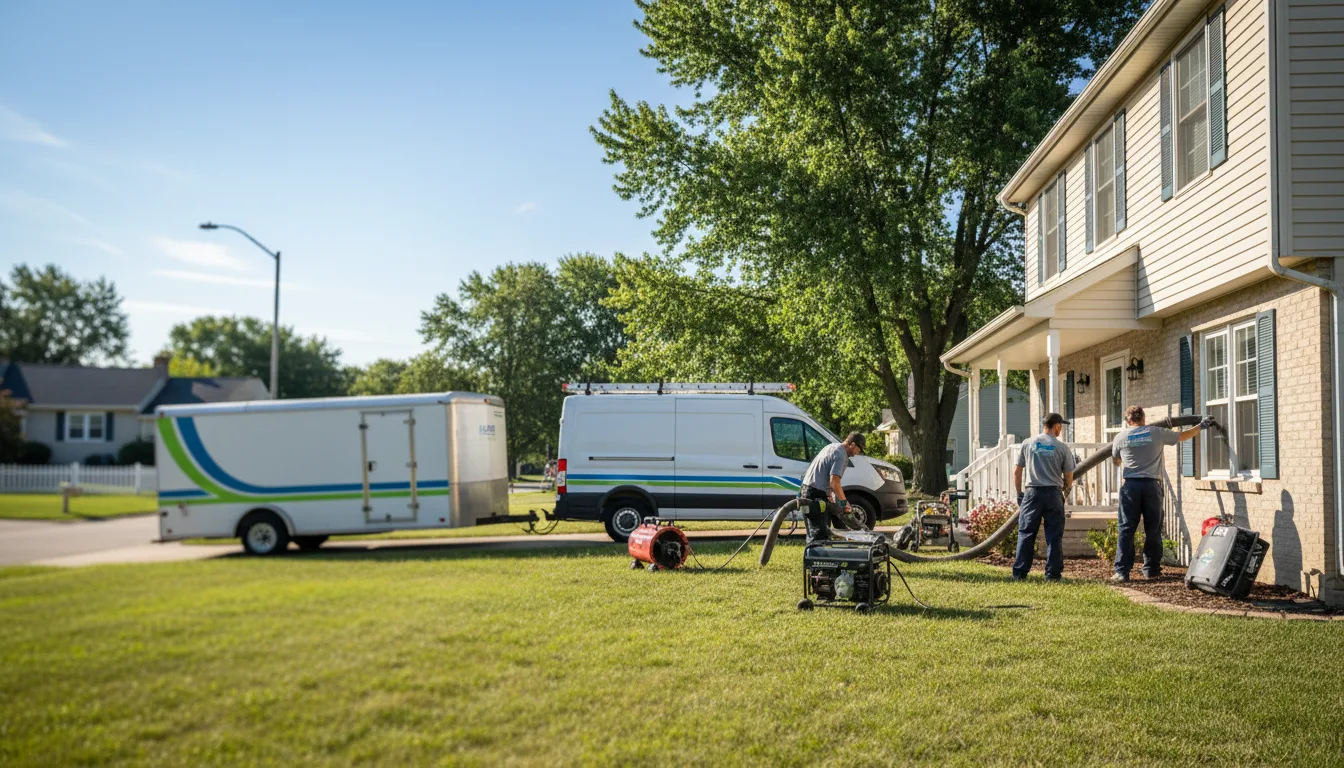Flooded Basement Restoration And Cleanup With Repair in Eskridge, KS near me